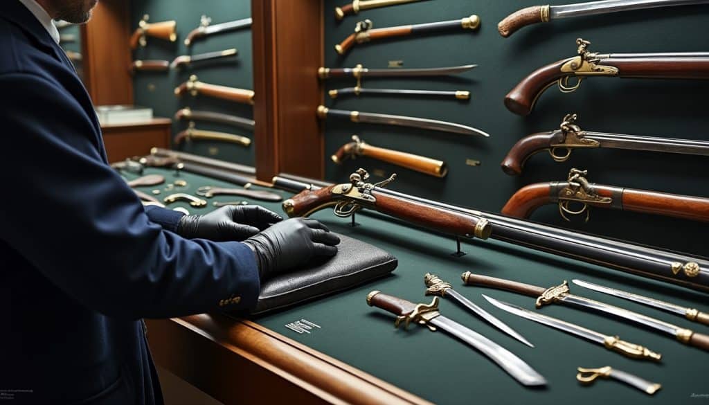 Armes de collection et musées : ce que le classement change