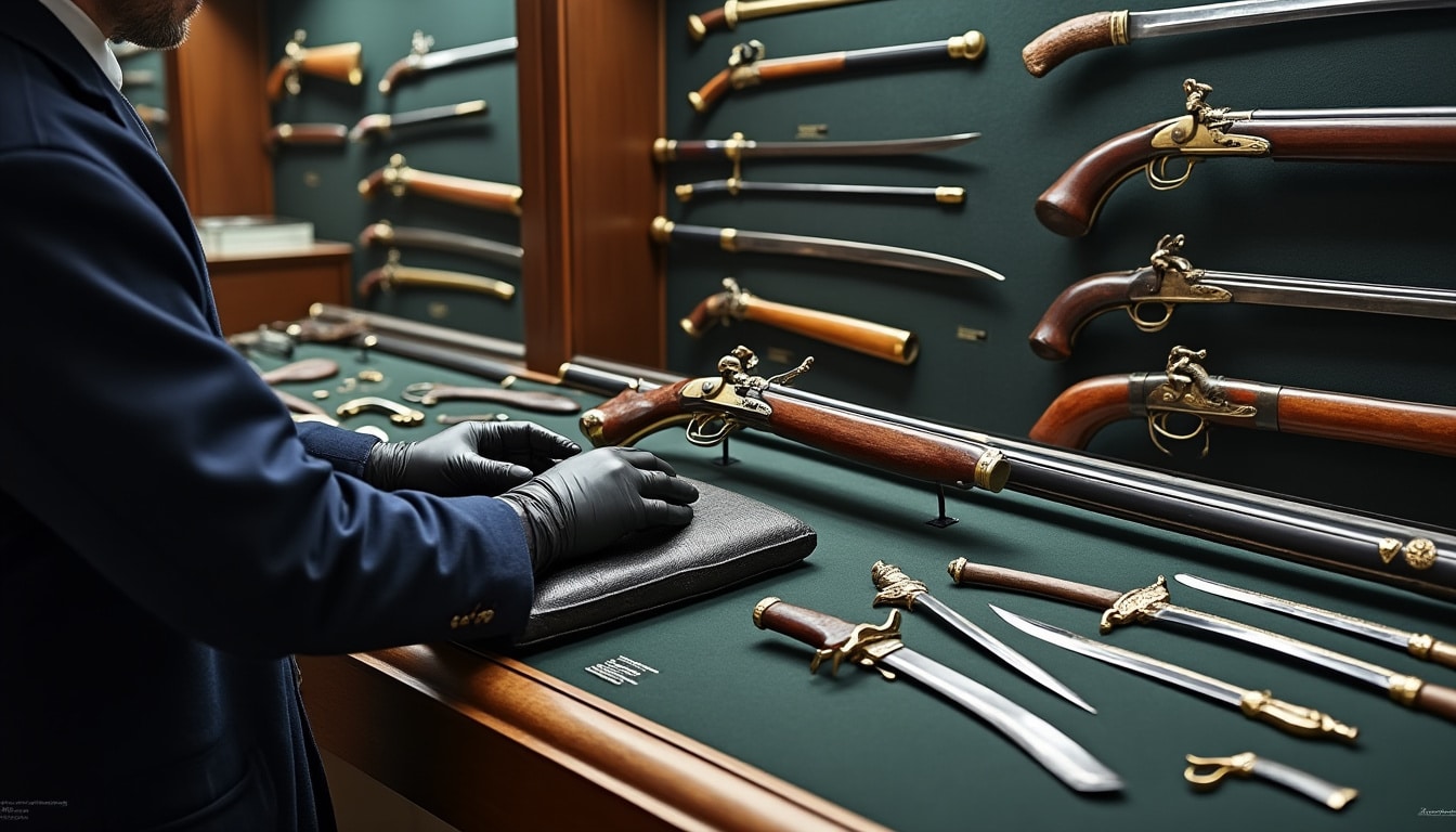 Armes de collection et musées : ce que le classement change
