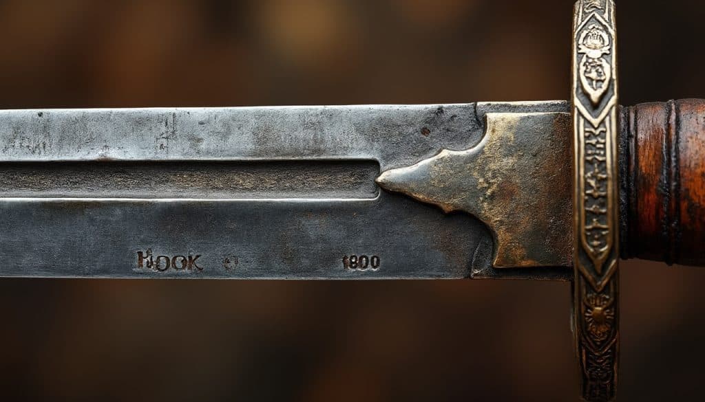 Authentifier une épée ancienne : les marques et les poinçons