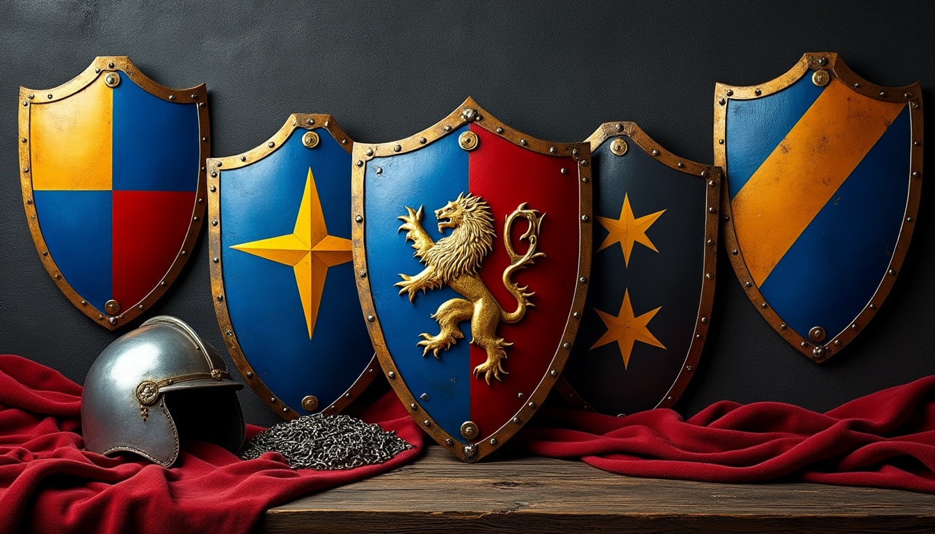 Blason et héraldique : les bases