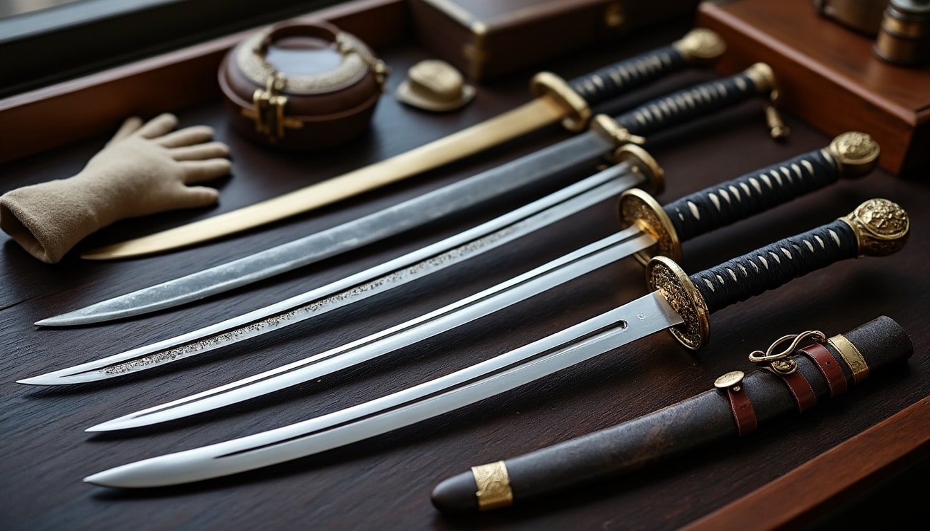 Épées de collection, comment bâtir une première sélection cohérente